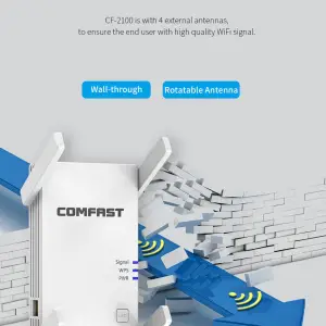 מגדיל טווח wifi אלחוטי חזק במיוחד 2100Mbps – תמונה 6