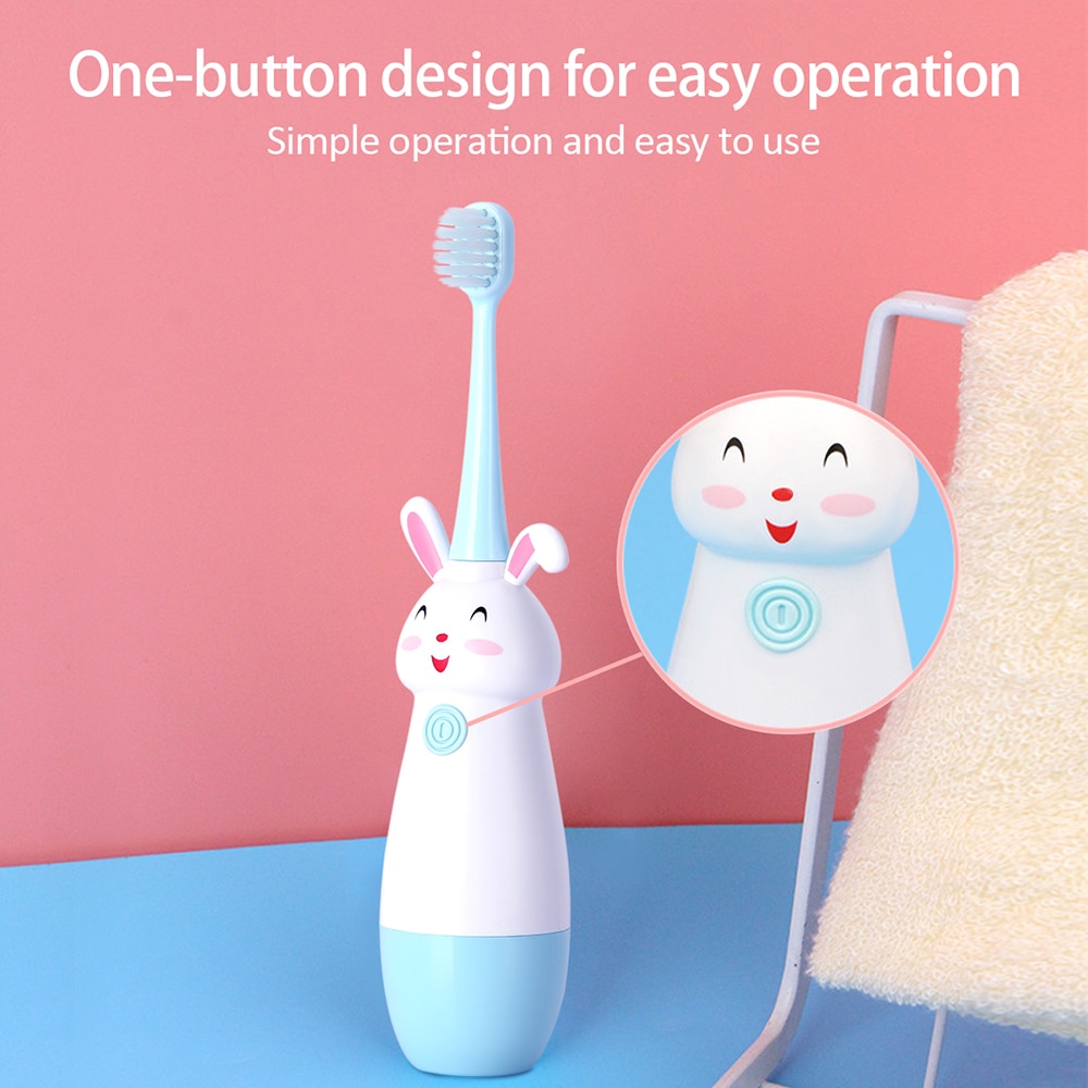 מברשת שיניים חשמלית לילדים בעיצוב חמוד