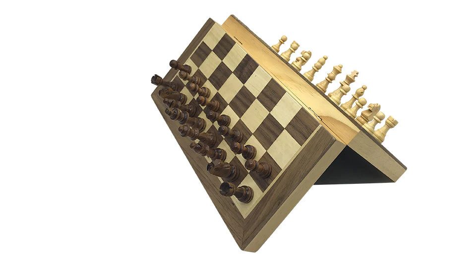 לוח עץ שחמט