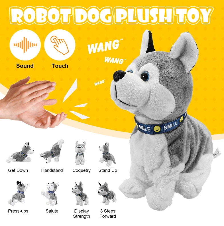 רובוט כלב חכם אינטראקטיבי לילדים