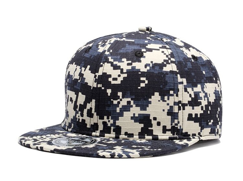 כובע היפ הופ בצבעי הסוואה לגברים ונשים