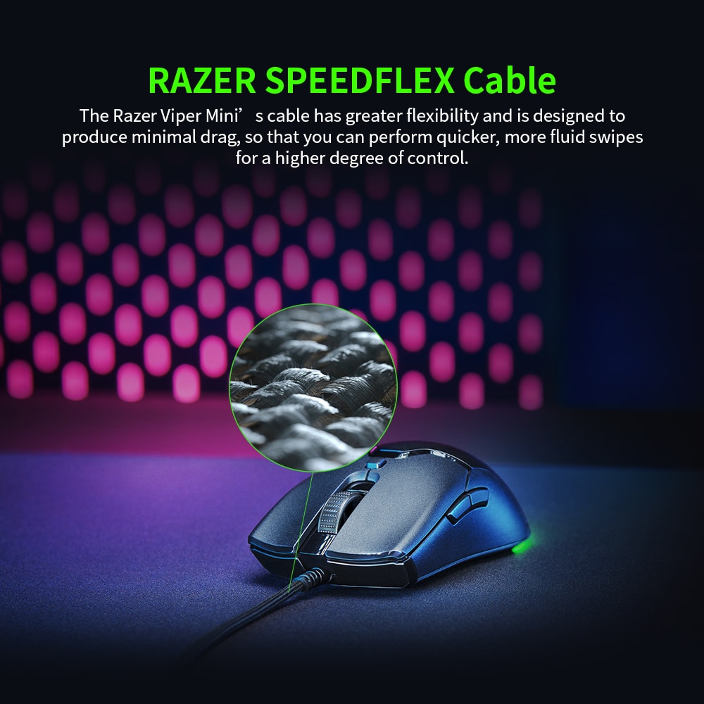 עכבר גיימר מקצועי עם כבל USB מדגם Razer
