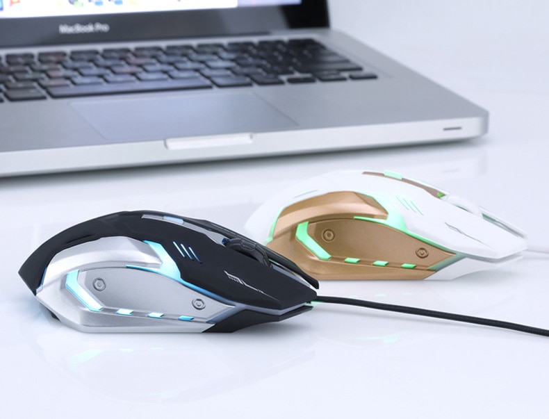 עכבר גיימרים מקצועי עם כבל USB במגוון דגמים
