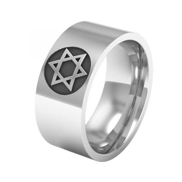 טבעת מגן דוד לאישה