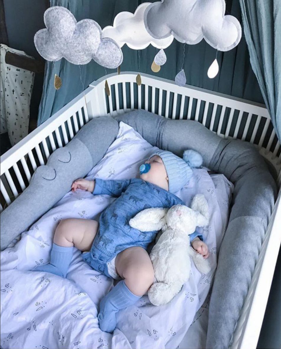 כרית למיטת תינוק בצורת תנין חמוד