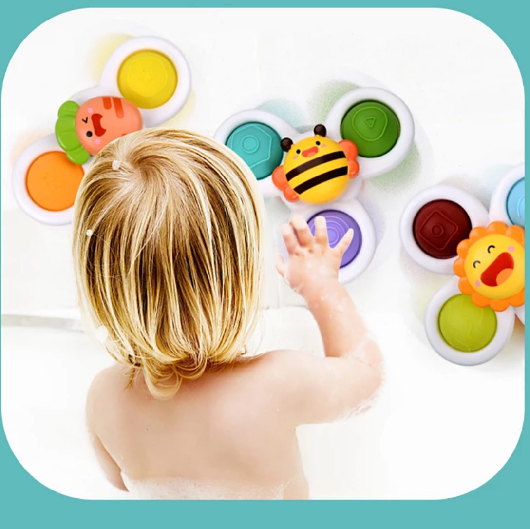ספינרים לילדים | צעצועי מים לתינוקות | משחקים לתינוק