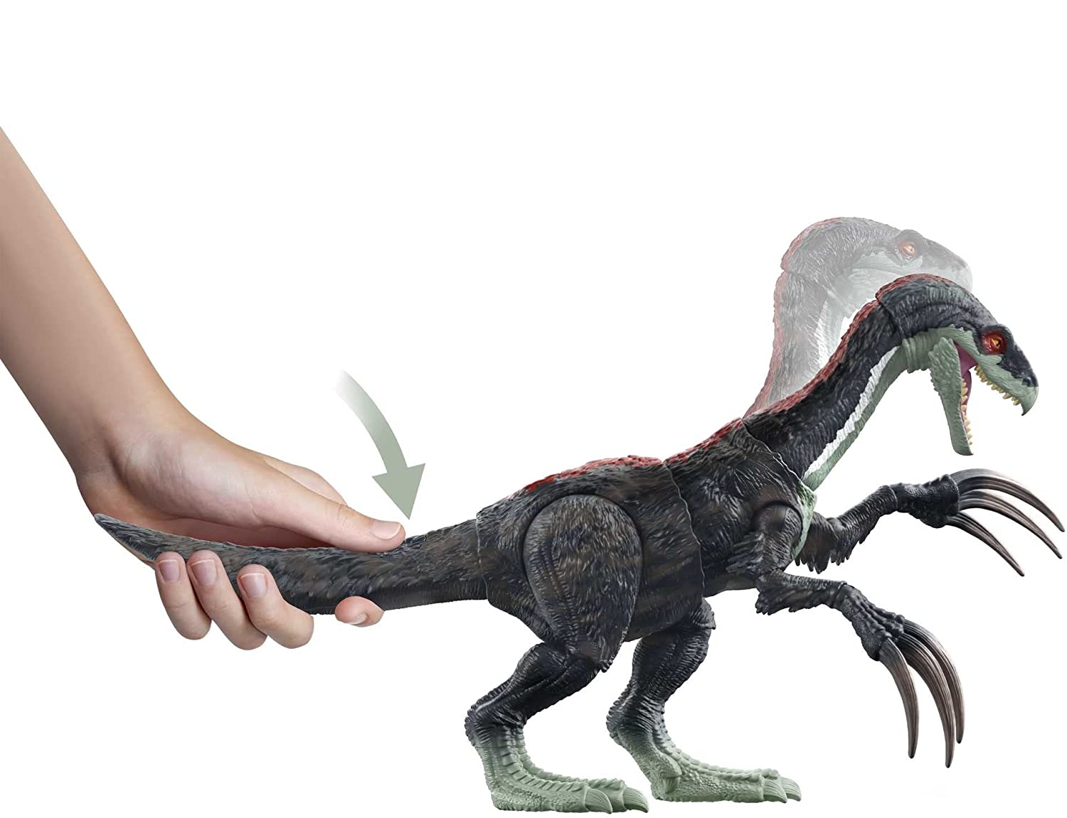 דינוזאור צעצוע של תריזינוזאורוס מעולם היורה