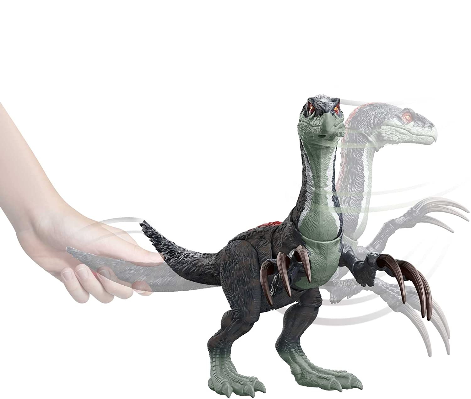 דינוזאור צעצוע של תריזינוזאורוס מעולם היורה