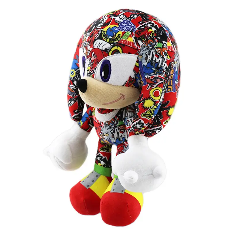 Sonic Plush Doll Game Anime Printed Plush Toys Super Tars Plush Toys Cartoon PP Cotton Black BlueToy Kids Birthday Gifts Sonic Plush Doll Game Anime Printed Plush Toys Super Tars Plush Toys Cartoon PP Cotton Black BlueToy Kids Birthday Gifts