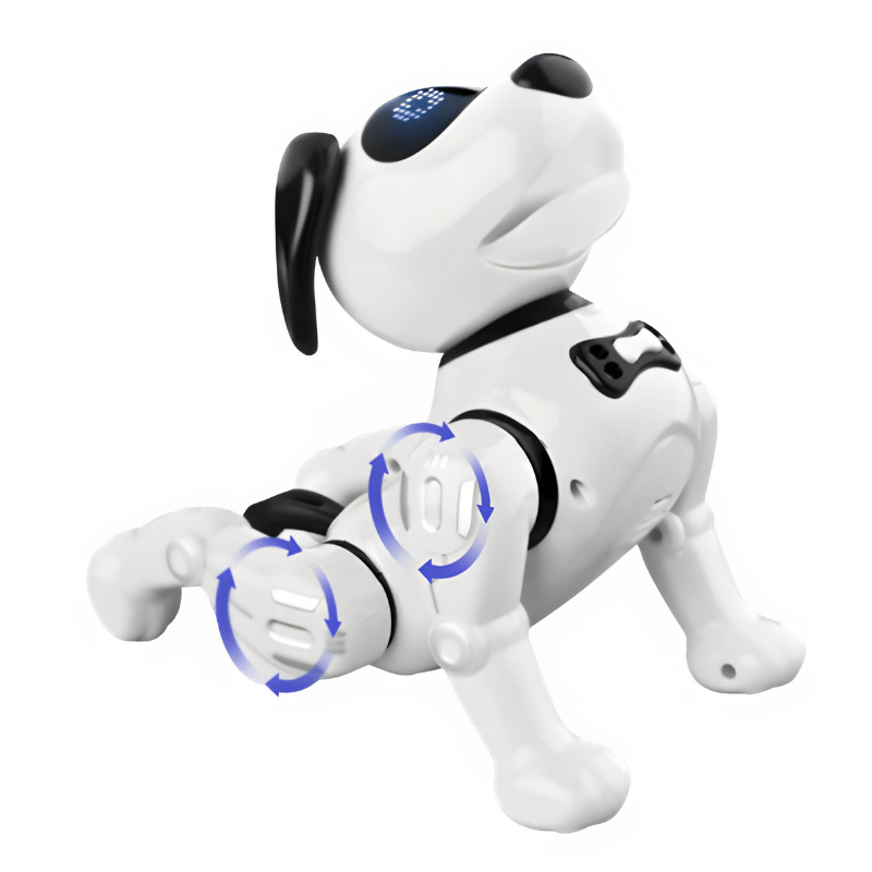 רובוט כלב עם שלט